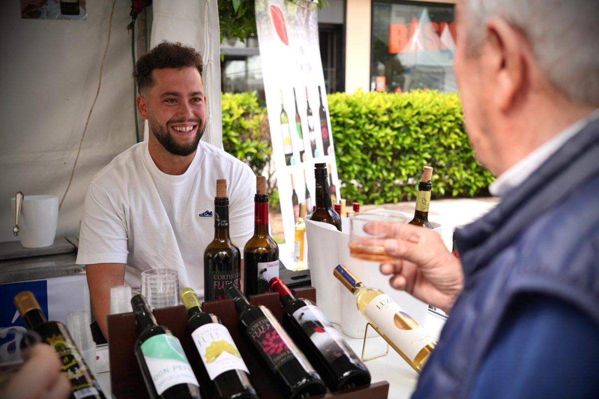 Bodega Cortijo La Fuente en la Feria de Sabor a Málaga en Torremolinos